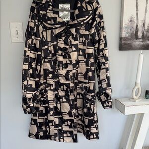 ⭐️Nick & Mo Nordstrom Ruffled Collar Bow Pockets Trench Coat⭐️